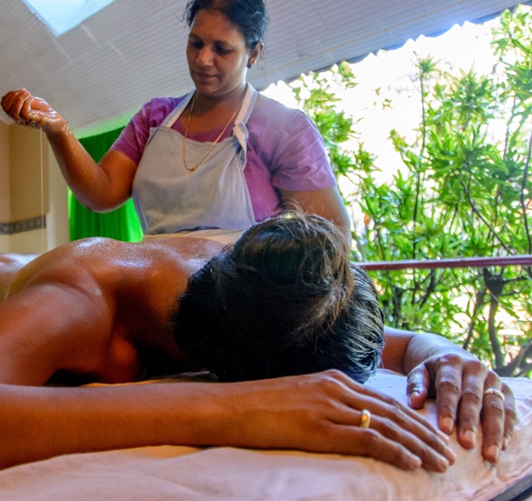 Ayuveda Massage at BASIS India