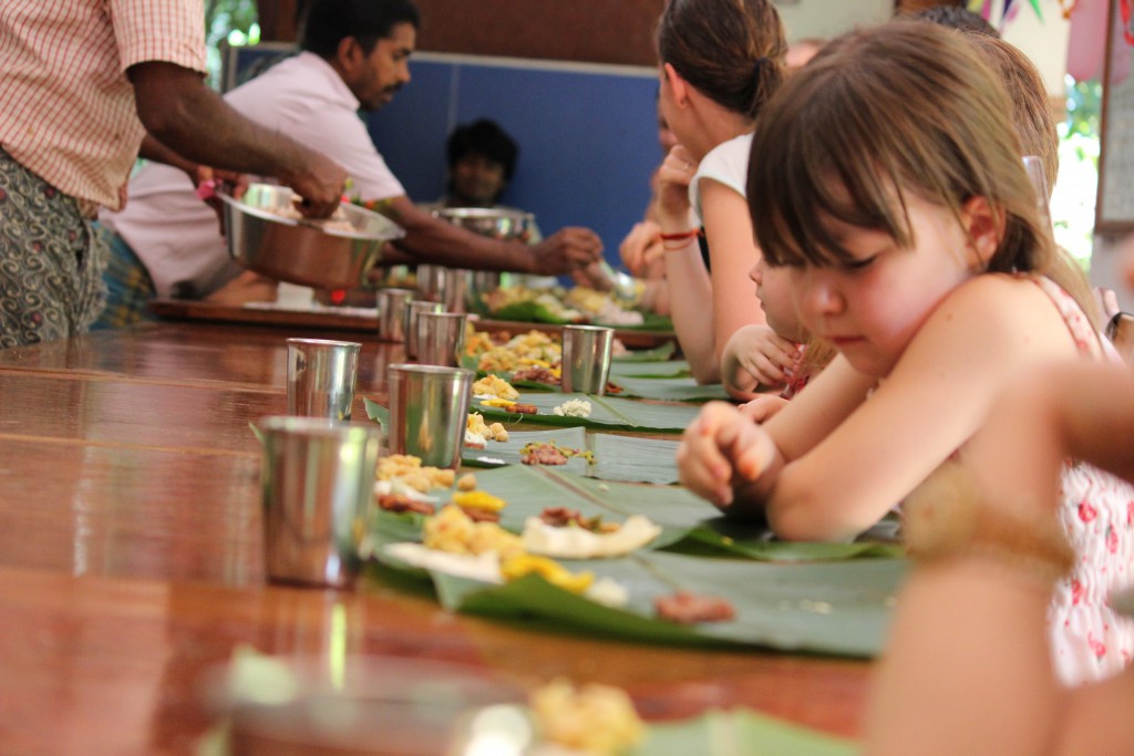 Home-cooked organic meals